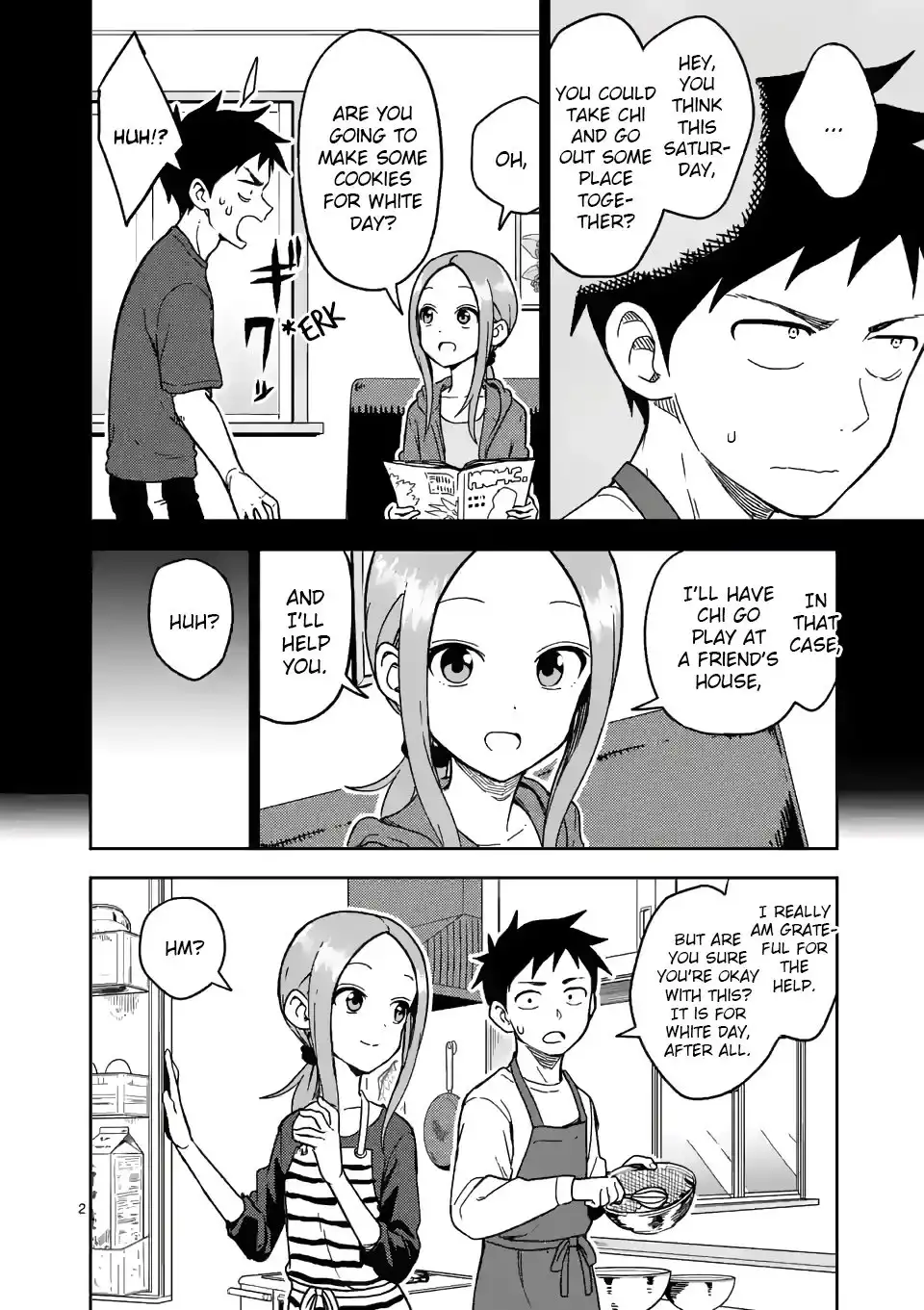 Karakai Jouzu no (Moto) Takagi-san Chapter 178 2